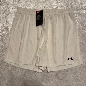 Under Armour Women’s Size Large Athletic White Shorts
